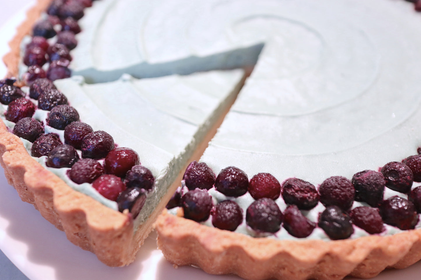 ブルーベリータルト 藻類 カーボンニュートラル プラントベース